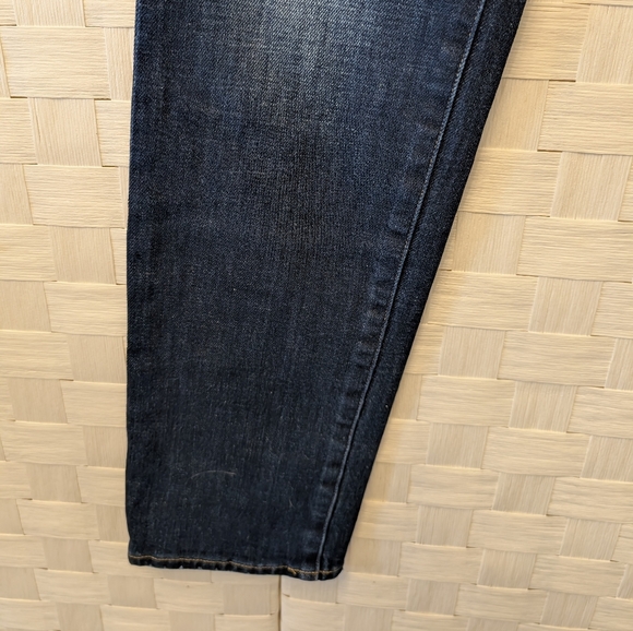 Frame Denim Women's Skinny Jeans in Dark Blue Wash - Picture 5 of 13
